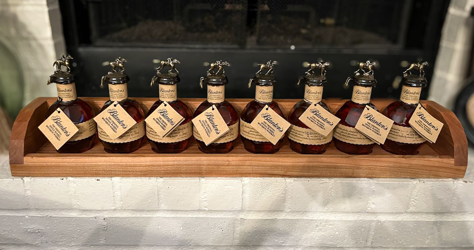 Blanton's Bourbon Display